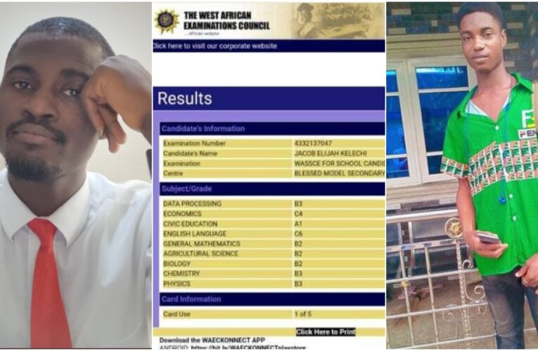 WAEC Result: How Jacob Elijah Kelechi Died After Exams