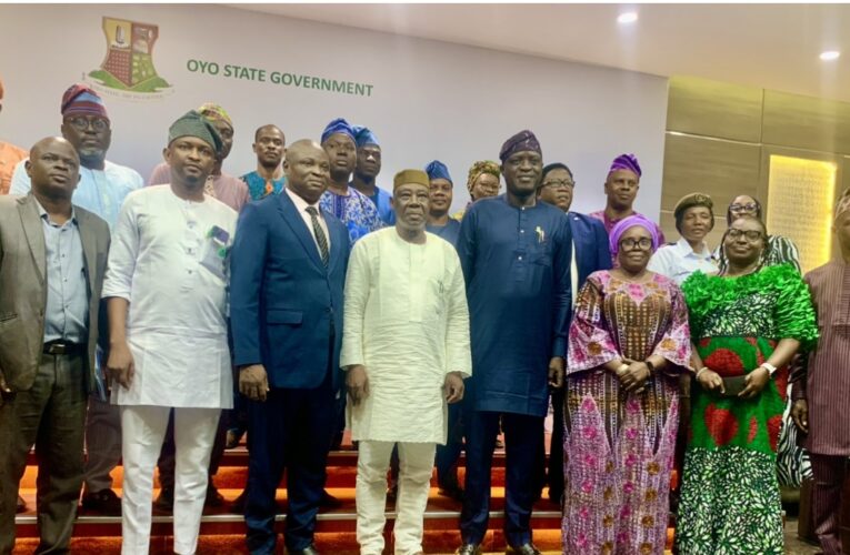 Oyo Acting Gov inaugurates Steering and Technical Committee on FRILIA to ease business, investment