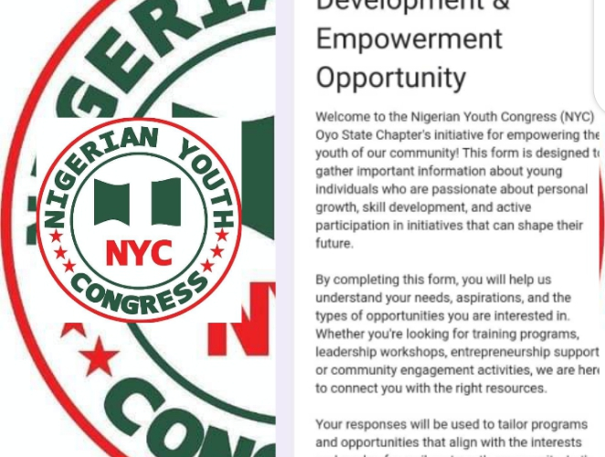 APPLY: NYC Launches Official Database Link For Intending Members Across 33 LG 