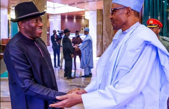 BREAKING: Jonathan, Buhari Storm Aso Rock as Tinubu Hosts Council of State Meeting