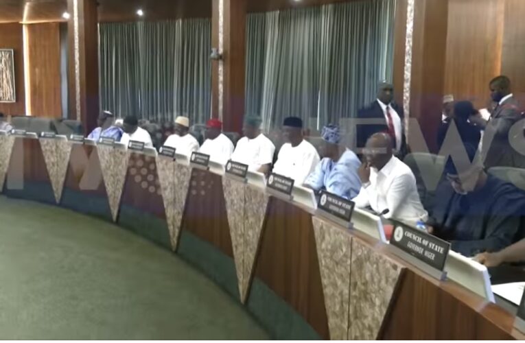 Oyo Acting Governor joins Other Govs for Council of State  meeting in Abuja