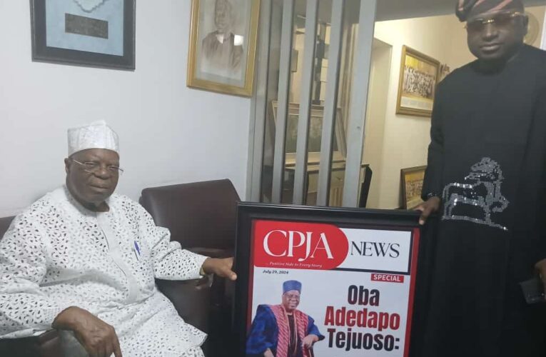 Oba Adedapo Tejuoso Endorses CPJA News
