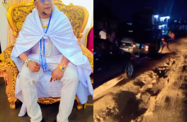 Bad road: Prince Asawale Asanike appeals to Gov. Makinde for immediate repair of Liberty Academy road to Mogona Idi Iroko in Oluyole LG