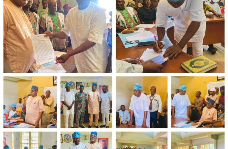 JUST-IN: Irepo LG Chairman, Olayiwola Appoints Hon. Baki as Secretary Says It’s A Well Deserved Appointment