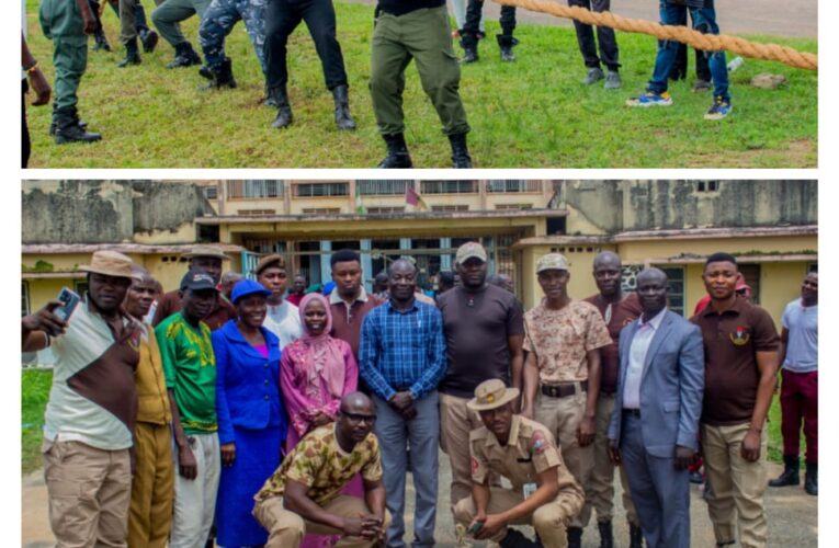 Oyo State’s Finest Face Off in Tug of War: A Celebration of Teamwork and National Pride