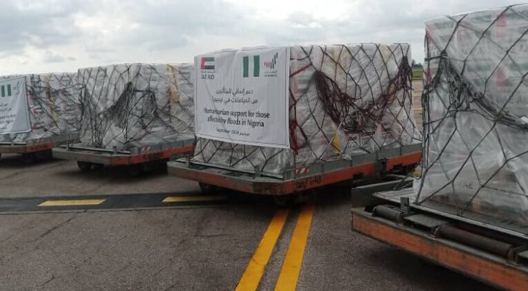 Flood: Nigeria Receives 50 Tonnes Of Relief Materials From UAE 