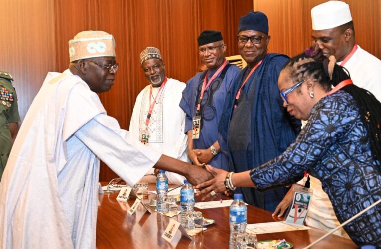 I didn’t come to look for money, I came to work— Tinubu tells former NASS presiding officers 