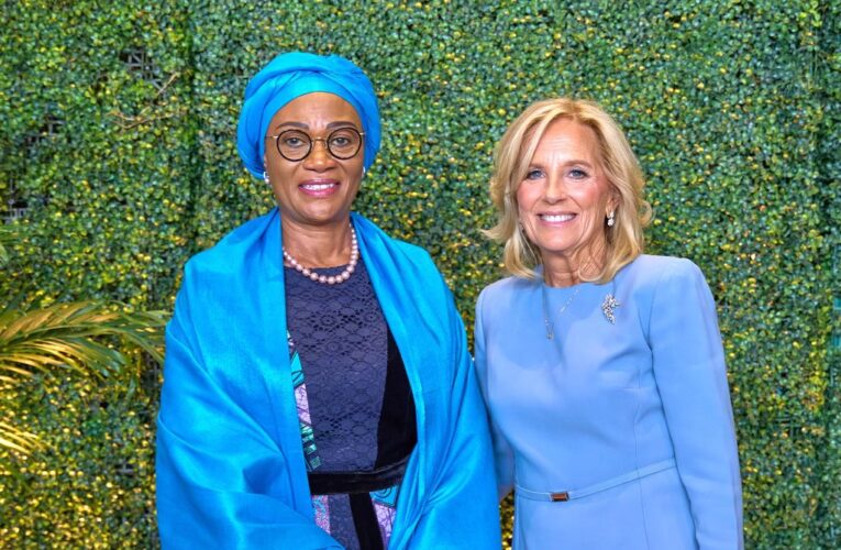 PHOTOS: US First Lady Bids Farewell To Visiting First Ladies At UNGA