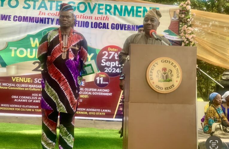 World Tourism Day: Oyo Gov visits Sogidi Lake in Awe 