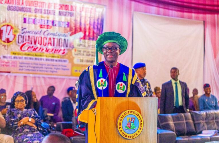 Makinde: LAUTECH will never forget By Sulaimon Olanrewaju