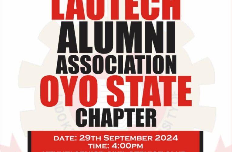 LAUTECH alumni Oyo Chapter to hold monthly meeting September 29