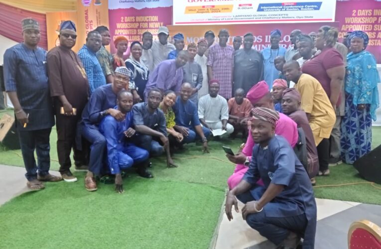Oyo Gov’t Trains 352 LGA Supervisory Councillors, SAs