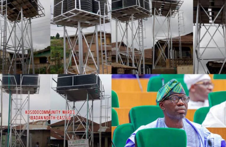 Oyo Reps’ Member, Agboworin, Sinks Additional Solar-Powered Boreholes In Constituency