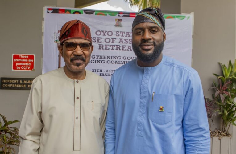 Sen. Mamora Hails Ogundoyin’s Visionary Leadership as Oyo Speaker