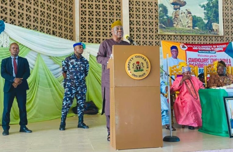 Igbope-Kishi road, light up projects, hospital renovation, others to be captured in 2025 budget— Oyo Deputy Gov