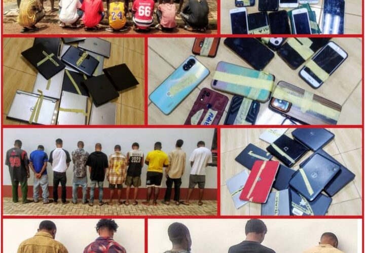 EFCC Arrests 44 Online Scammers 