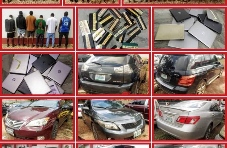 EFCC Arrests 36 Suspected Internet Fraudsters 