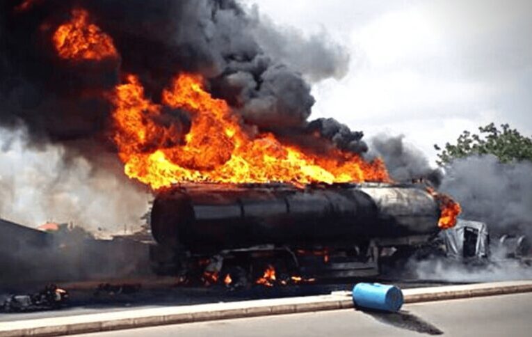 Lagos-Ibadan Road Tanker Fire Claims Life, Leaves Community Devastated