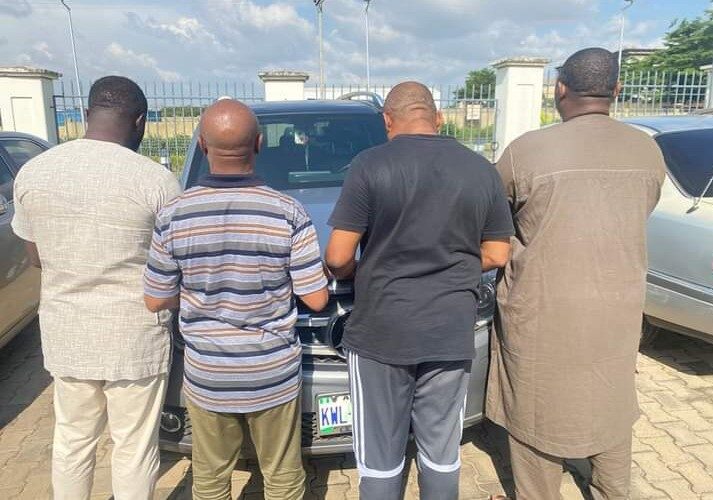 JUST IN: EFCC Arrests 4 Suspected Bank Hackers 