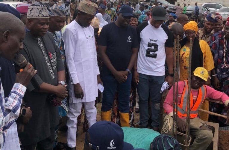 BINATECH Begins Construction of Multimillion Naira Ultra Modern Shopping Complex In Iseyin