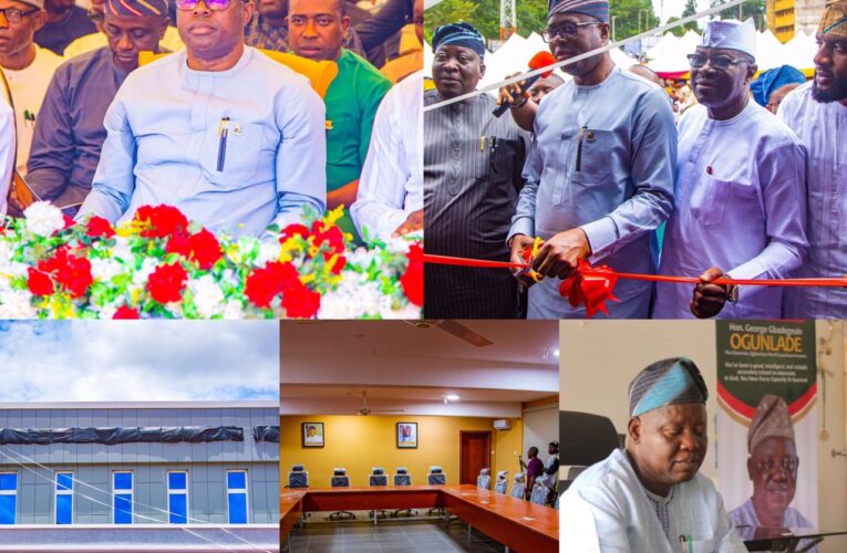 George Ogunlade commends Gov. Makinde on Completion of Ultra-Modern Local Government House, Absorption of Adhoc Staff