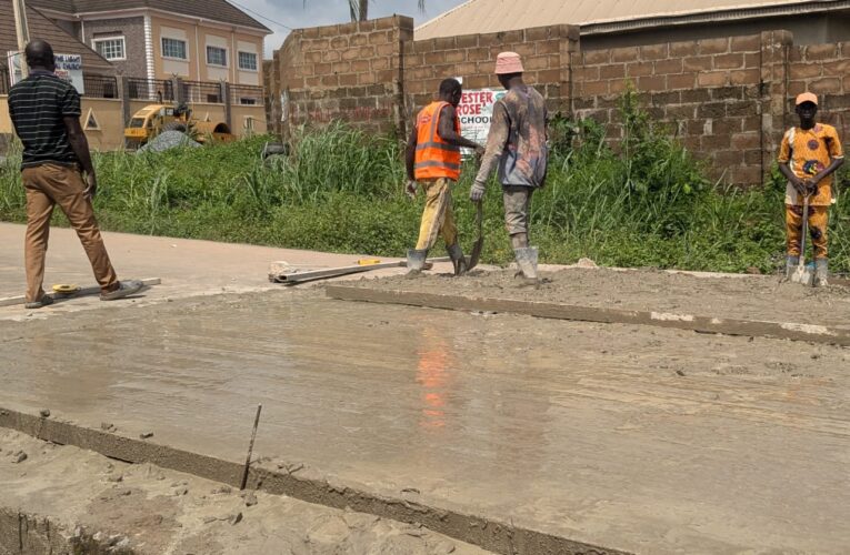 Oyo Govt Deploys Concrete Tech on Zion plaza-Olusoji Road