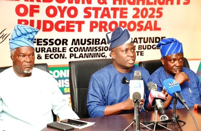 Oyo govt gives breakdown of 2025 budget proposal