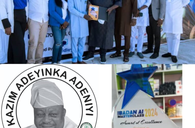 Ibadan AI Masterclass Awards Hon. Kazim Adeyinka Bibire For Contributions To Education And Leadership