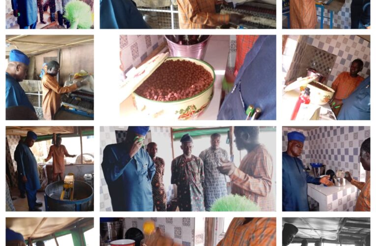 Olayiwola Commends Fatumbi For Establishing NAFDAC-Certified Robo Alata and Robo Oil Factory To Boost Kishi Growth