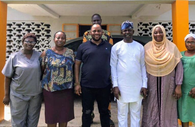 Dr. Fagbemi, Engr. Akeem Olatunji Synergize On Reviving Dilapidated General Hospital, Orile-Odo