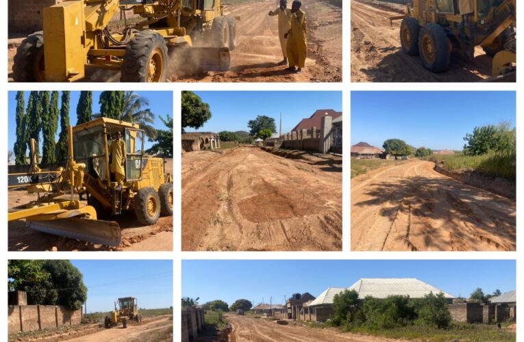We Are Committed to Improving Infrastructure for Our People – Olayiwola Declares as Road Grading Begins Across The 10 Wards in Irepo