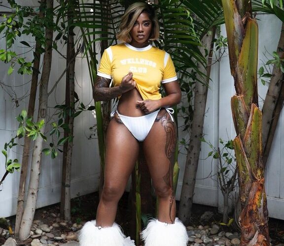 Photos Of Tiwa Savage In White Panties That Got People Talking