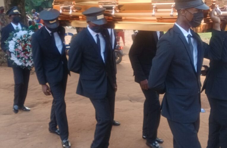 PHOTOS: Man Buries In-Law With Casket Worth Over 130 Million Naira