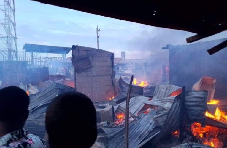 Fire Outbreak: Phone Accessories Dealer Commits Suicide