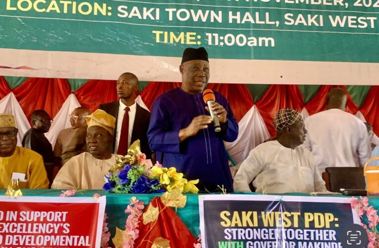 Oyo North: We must be united ahead of 2027 election— Oyo Deputy Gov charges PDP members