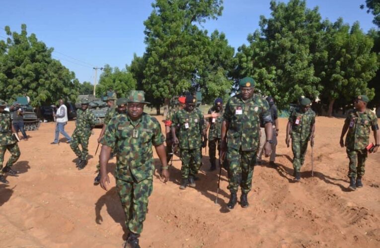 Lukawaras: Acting COAS Oluyede Storms Sokoto