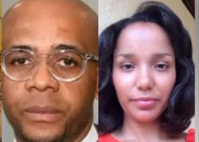 Video Of Mrs Engonga Hiding Her Face In Court After Alleged Sex Video Goes Viral 