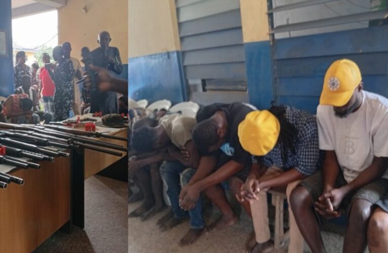 Police Parade 23 Suspected Cultists, Child Abductors 