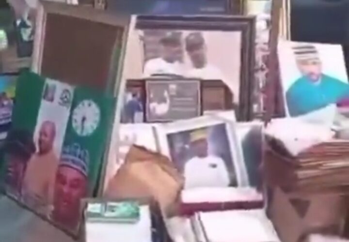 MC Oluomo’s Belongings Thrown Out Of NURTW Office After Court Ruling (Photos)