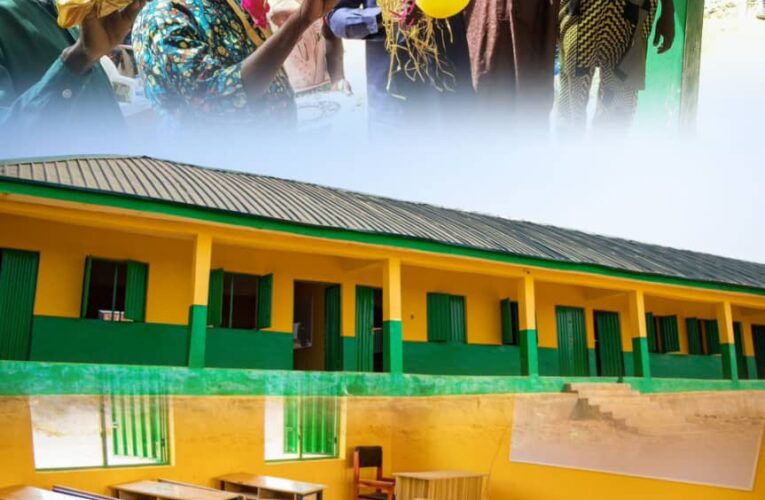 Agboworin Commissions Newly-Built Block Of Six Classrooms In Ibadan, Reiterates Commitment To Education