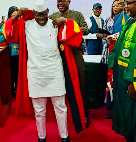 Arapaja Sworn in as Chairman Peoples Democratic Institute (PDI)