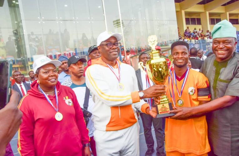  Oyo Education Sector Emerges Victorious in Inter-Sectoral Football Match 