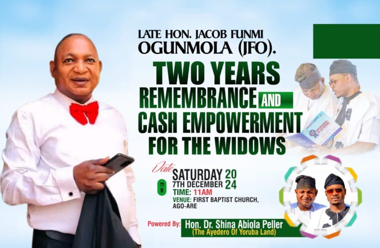 Shina Peller Holds Cash Empowerment Program in Memory of JFO