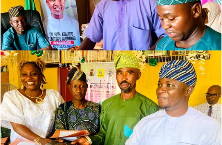 Ona Ara LG Chair, Dr. Temitope GLORIOUS Inaugurates Additional Supervisory Councillors and Special Assistants