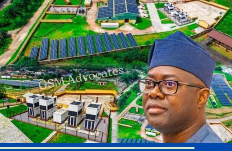 Makinde Delivers on Promise: 11MW Hybrid Power Solution to Boost Oyo State’s Economy – GSM Advocates 