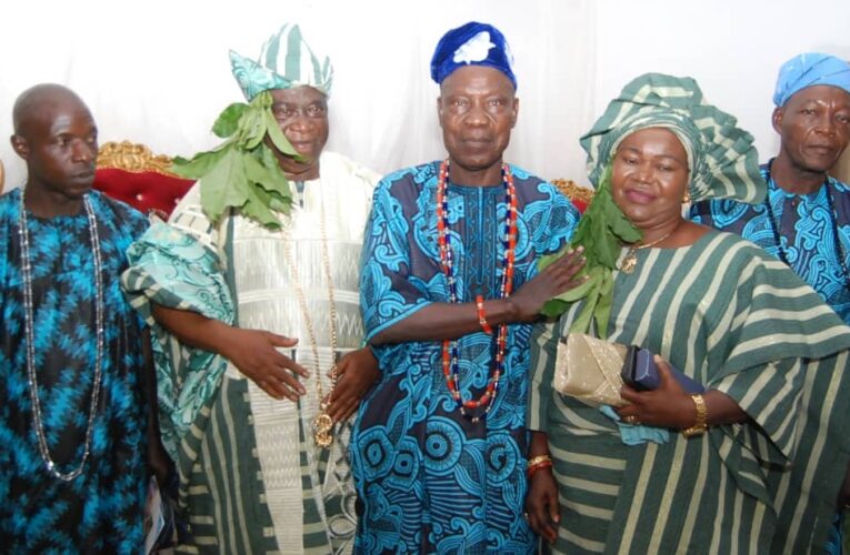 Oyo Deputy Gov congratulates CCII President-General, Ajewole on installation as Aare Atunluse of Ibadan land