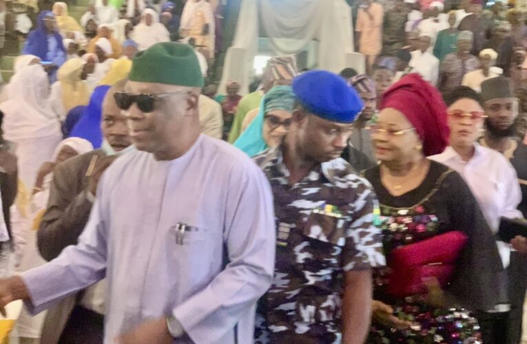 Kishi agog as Oyo Deputy Gov holds civic reception for Oladejo Tijani professorial chair