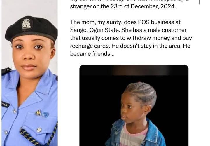 Missing Mercy Akande: Police Arrest Officers Demanding Money For Investigation