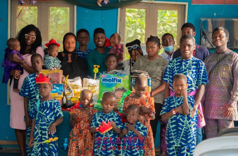 ECLATIFY FOUNDATION Spreads Christmas Cheers with a Heartwarming Food Donation to an Orphanage Home