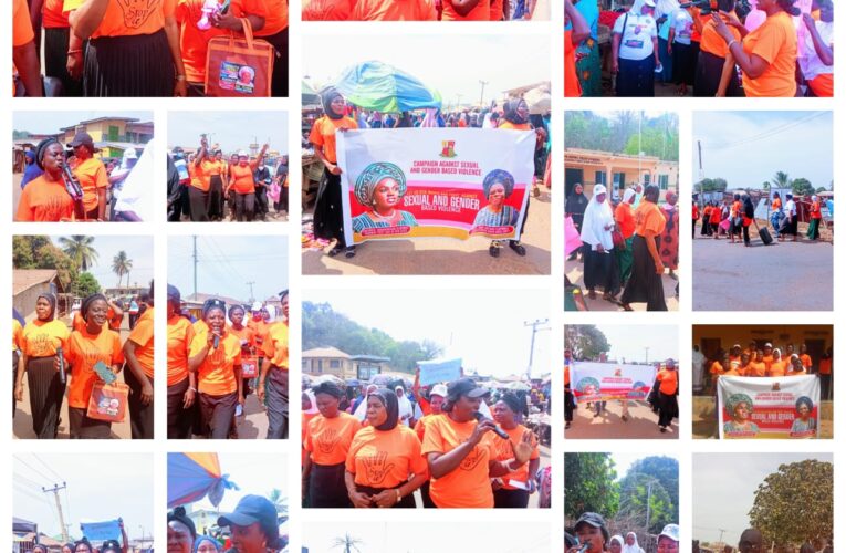 Say No To Rape: Irepo LG First Lady Leads Campaign Against Sexual and Gender-Based Violence, Praises Oyo First Lady for Prioritizing Girl-Child Well-Being